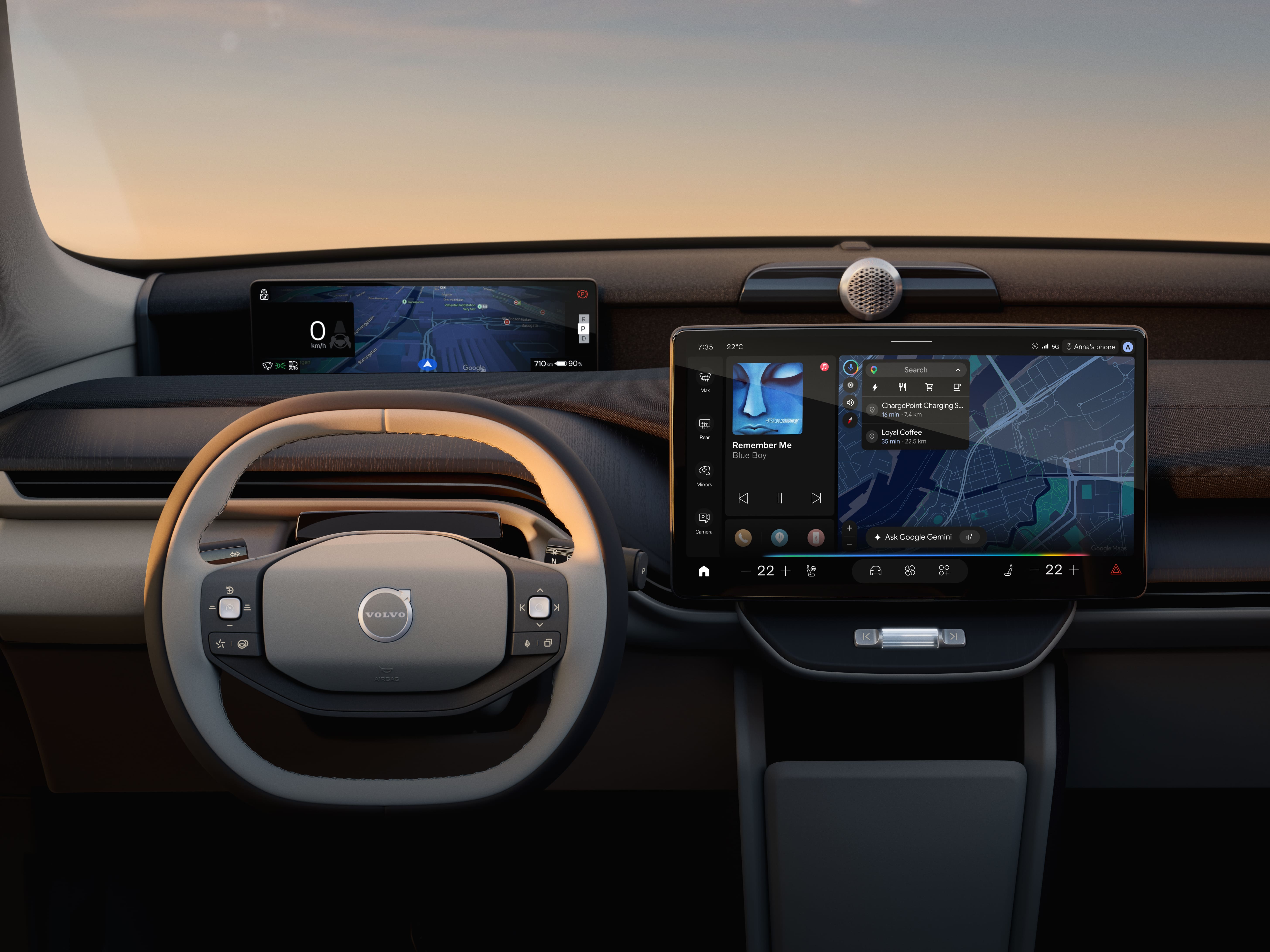 Незабаром Google Gemini — в автомобілях Volvo • Volvo Cars інтегрує Google Gemini в автомобілі для більш природної взаємодії через голос і контекст • В Україні впровадження Google Gemini в автомобілі Volvo розпочнеться влітку 2026 року •